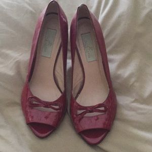 Julie Lopez designer high heels.  Made in Italy.